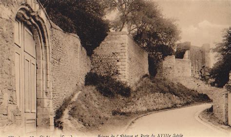 Ch Teau Landon Ruines De L Abbaye Et Porte Du Xviiie Si Cle