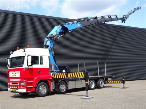 Man Tga X Hmf Thor Crane Jib Winch Flatbed Truck For