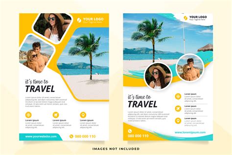 Vacation Travel Brochure Flyer Design Graphic by distrologo · Creative ...