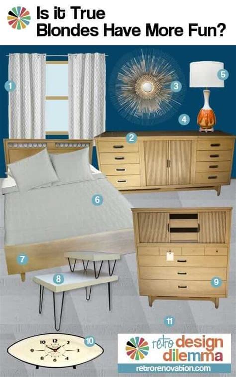 Bedroom Design Ideas For Robert S Blonde Vintage Furniture Retro