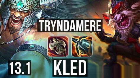 Trynda Vs Kled Top 602 Dominating Euw Diamond 131 Youtube