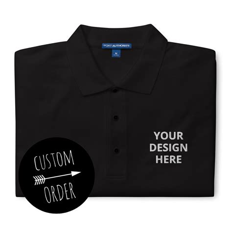 Custom Mens Premium Polo Shirt Personalized Polo Shirt For Business