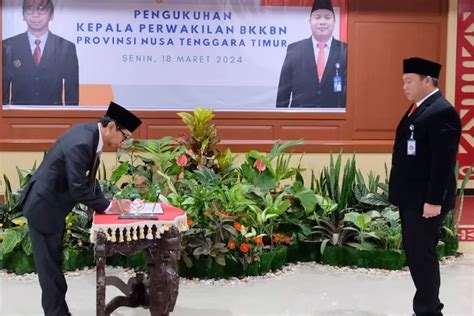 Pj Gubernur NTT Kukuhkan Dadi Ahmad Roswandi Sebagai Kepala Perwakilan