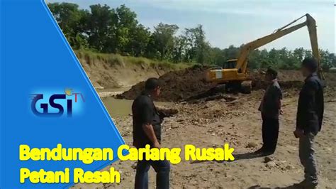 SUMEDANG Bendungan Cariang Rusak Petani Resah YouTube