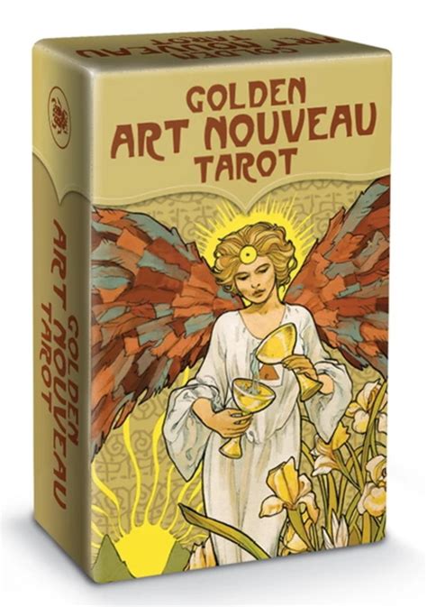 【楽天市場】【正規品・直輸入】 ミニ ゴールデン アールヌーボー タロット Mini Golden Art Nouveau Tarot