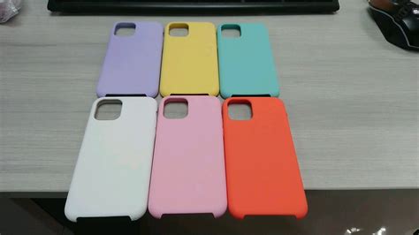 Colorful Liquid Silicone Cell Phone Case For Iphone 11 Buy Liquid