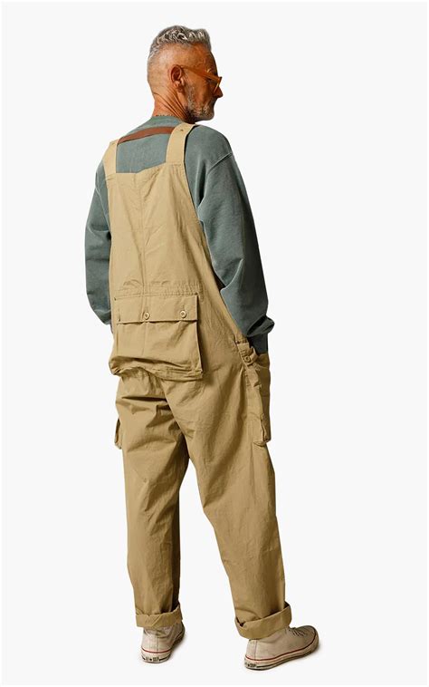 Nigel Cabourn Naval Dungaree Cotton Ripstop Tan Cultizm