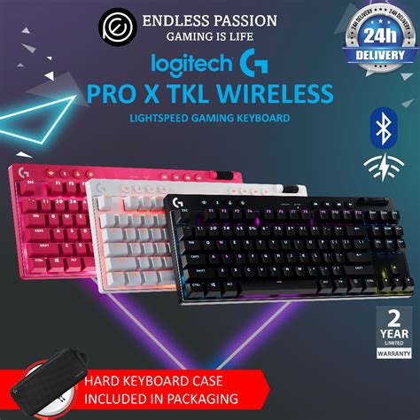 Logitech G Pro X TKL Lightspeed Wireless Gaming Keyboard Shopee Singapore