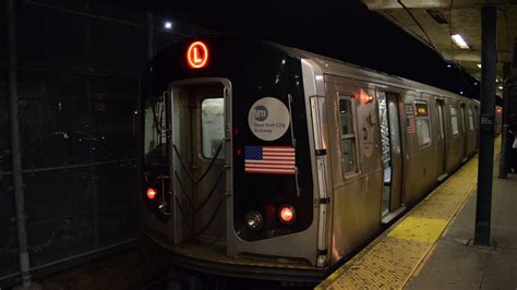 Sound Recording Of R143 8285 HOWLER On A Canarsie Bound L Train