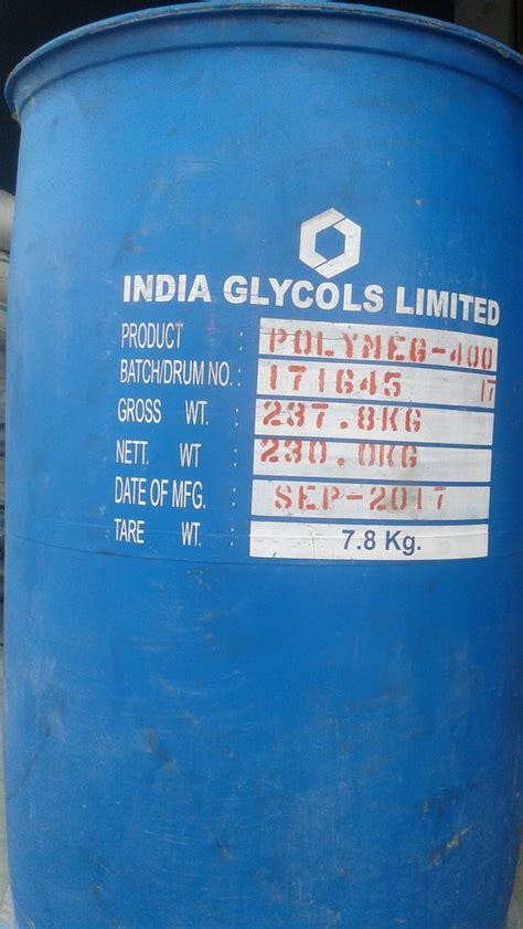 Igl Poly Ethylene Glycol Peg India Glycol Ltd Clariant At Rs Kg