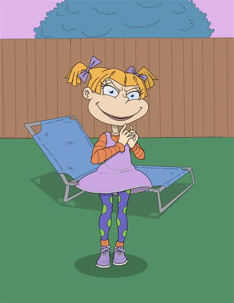 Cursed Fan Art Rugrats Angelica Pickles 01 By Jk Arts On Deviantart