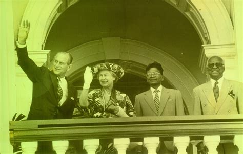 Scenes From Queen Elizabeths Last Visit To Guyana In 1994 Stabroek News