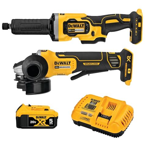 Dewalt Xr 2 Tool 20 Volt Max Brushless Power Tool Combo Kit 1 Battery