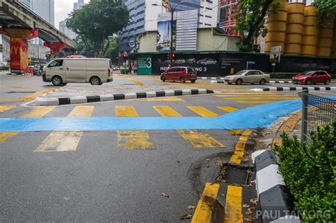 Pembahagi Lorong Khas Basikal Di KL Undang Bahaya Bicycle Lane KL 4 BM