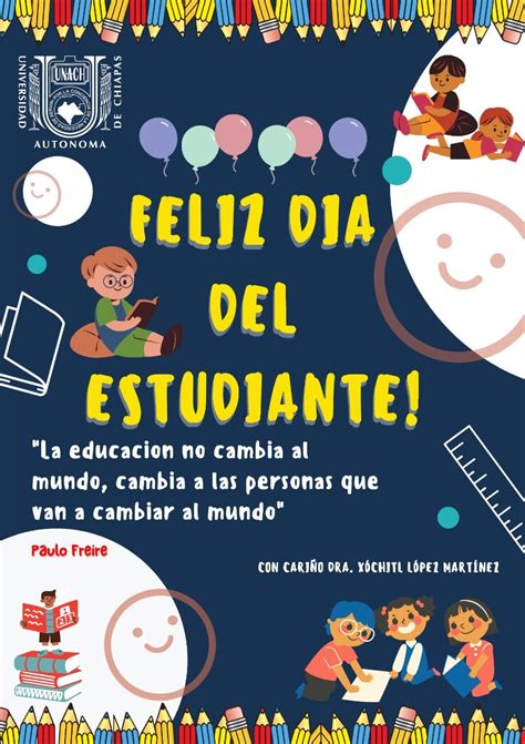 Feliz D A Del Estudiante