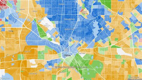 Race Diversity And Ethnicity In Dallas County Tx