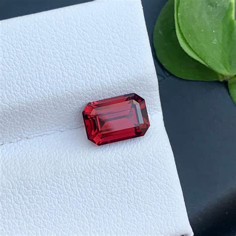 245 Carat Gorgeous Emerald Cut Red Tanzanian Rhodolite Garnet Emerald