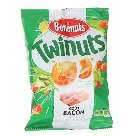 Benenuts Twinuts Go T Bacon G Achat Vente Cacahu Tes Fruits Secs