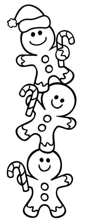 Justingatlin Christmas Gingerbread Man Coloring Pages