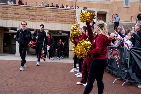 PHOTOS: University of Denver Pioneers men’s hockey team heads to Frozen ...