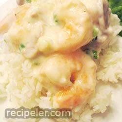 Shrimp in Sherry Cream Sauce