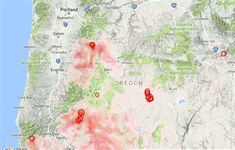 Fire Map Of Oregon 2017 Map