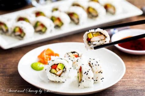 Homemade Sushi Rolls ~Sweet & Savory