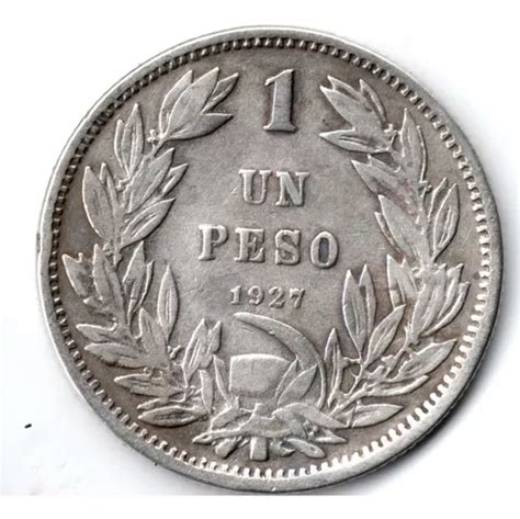 Monedas Historica Chilena De Plata Año 1927 | Cuotas sin interés