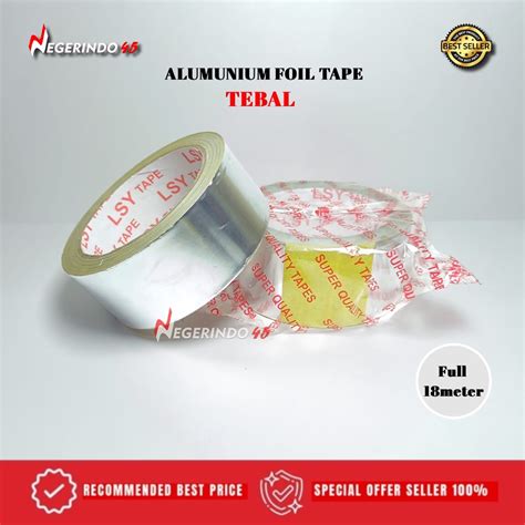 Jual Lakban Alumunium Foil Tape Tape Isolasi Panci Lakban Knalpot