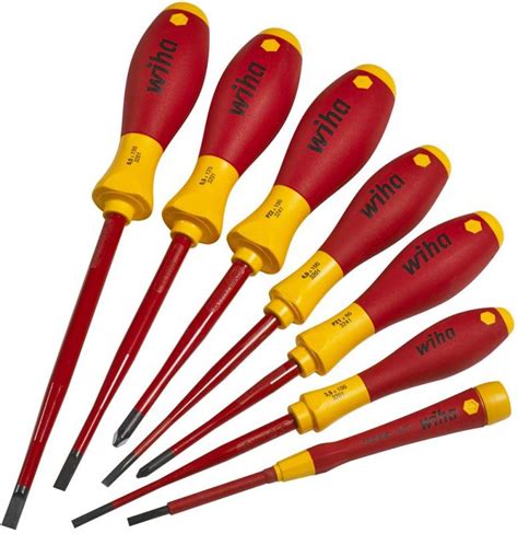 Wiha Vde Slimfix Screwdriver Set Slotted Pozi Piece Productfrom