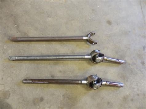 2 5 Ton Rockwell Axle Shafts U Joint Style Pirate 4x4