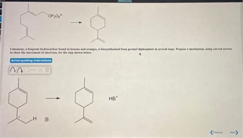 Solved Op Limonene A Fragrant Hydrocarbon Found In Chegg