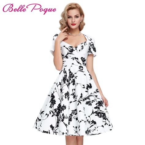 Casual Retro Women Dresses Rinup Rockabilly 50s Vintage Dress Floral Summer Dress Short Sleeve