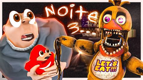 Gru Enfrenta A Chica Mutante Na Noite 3 Fnaf Doom Roblox Youtube