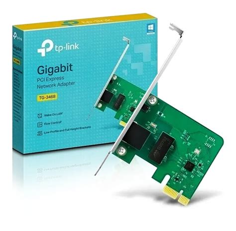 Placa Rede Gigabit Pci Express Tp Link Tg 3468 10 100 1000 MercadoLivre