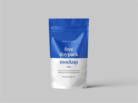 Free Doypack Mockup Free Mockup World