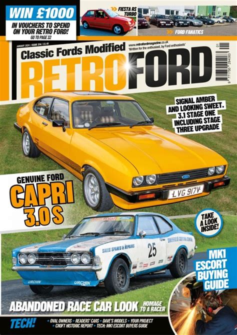 Retro Ford Issue 214 January 2024 Free Magazines EBooks