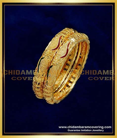 Buy Latest Enamel Gold Bangles Design New Born Baby Girl Bangles Online