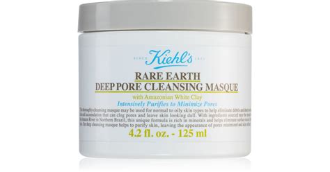 Kiehl S Rare Earth Deep Pore Cleansing Mask Tiefenreinigende Maske Zur