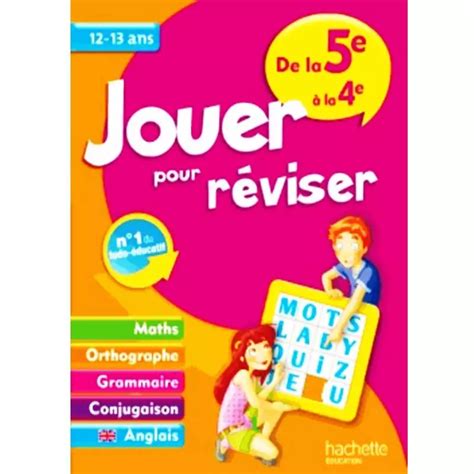 Jouer pour réviser de 4éme a la 5émeSYNOTEC