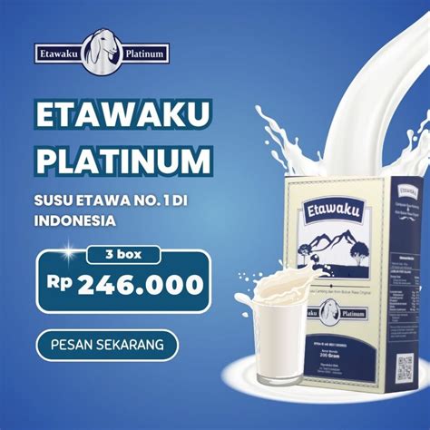 Jual Etawaku Platinum Susu Etawa Untuk Paru Paru Dan Sesak Nafas