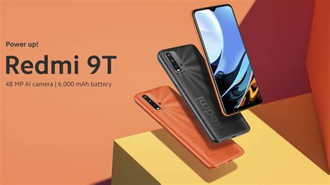 Xiaomi Redmi 9t Smartphone Barato Com Bateria De 6 000 Mah