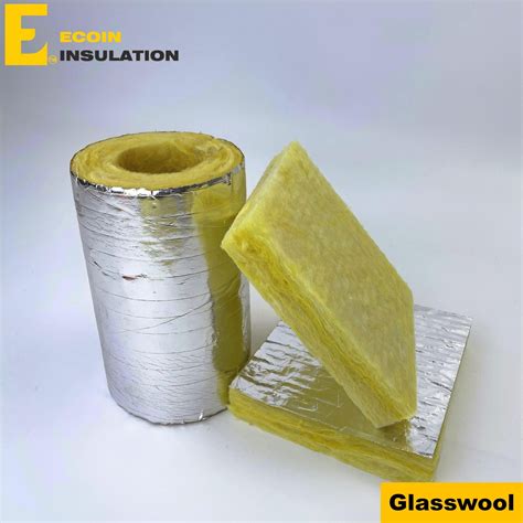 50mm Thick Glass Wool Insulation 48kg M3 Boiler Insulation Fiberglass