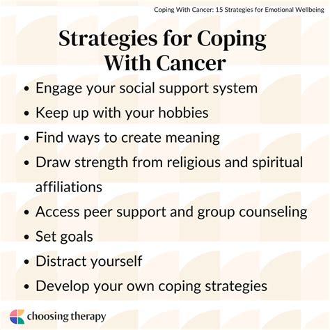 Coping With Cancer 15 Strategies For Emotional Wellbeing