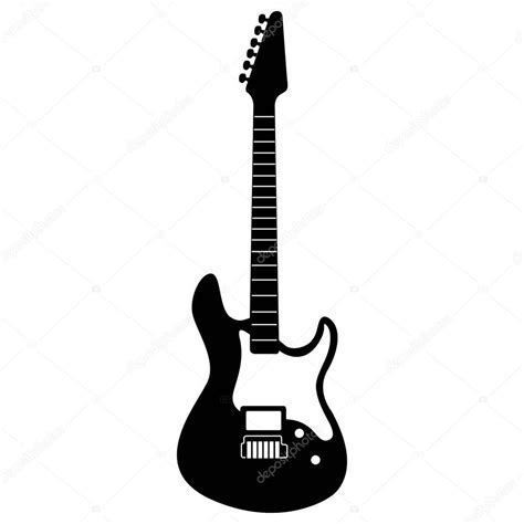 Guitar Silhouette Vector Ericvisser