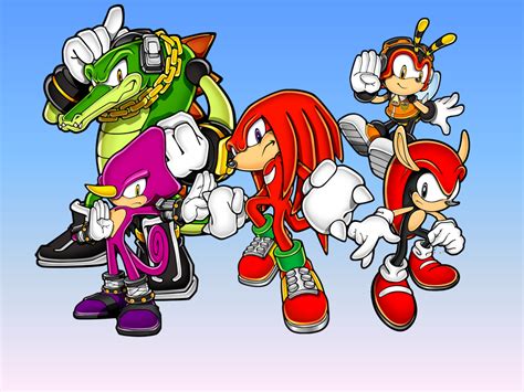 Knuckles Chaotix Wallpaper V Knuckles Chaotix Sonic Fan Art Sonic Art