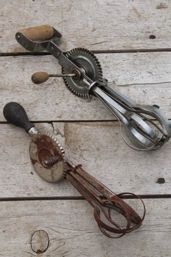 Vintage Farmhouse Kitchenware Lot Primitive Old Farm Kitchen Utensils And Tinware