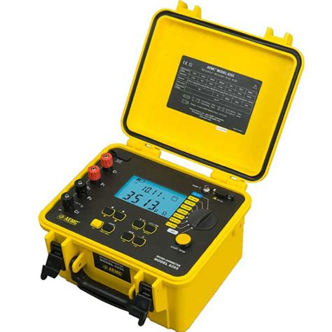 Aemc Micro Ohmmeter Model Aemc Micro Ohmmeter Model