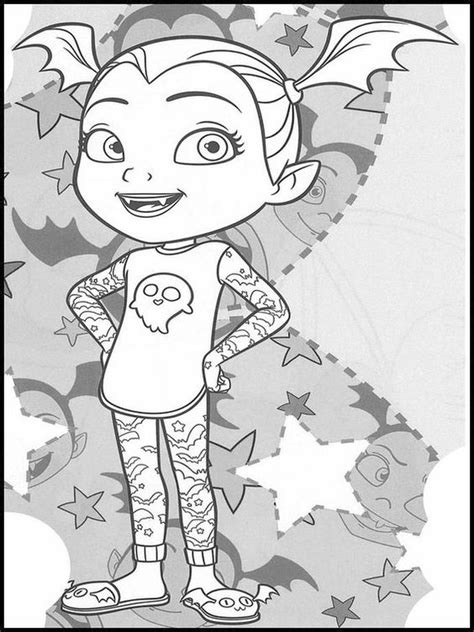 Get This Vampirina Coloring Pages A Very Stylish Vampirina