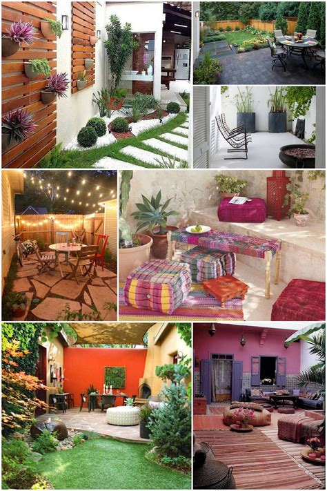 Ideas Para Patios Pequeños Decoración De Jardines Pequeños Decorar Jardines Pequeños